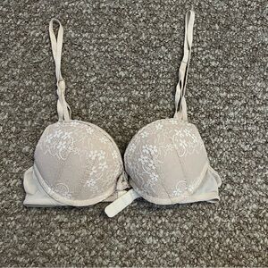 Gilly Hicks - Nude Floral Lace Bra